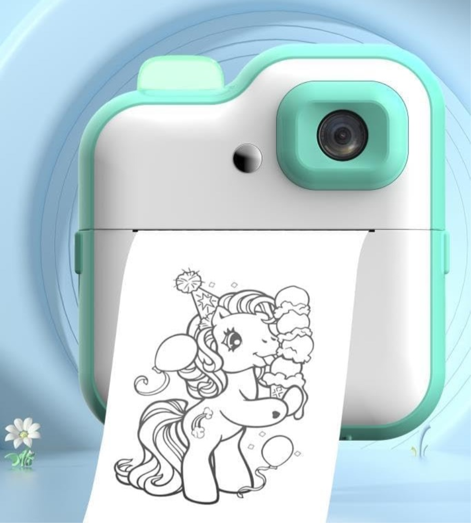 TORIMA DJEČJA KAMERA S TERMALNIM PRINTEROM FOTOGRAFIJA/PLAVA