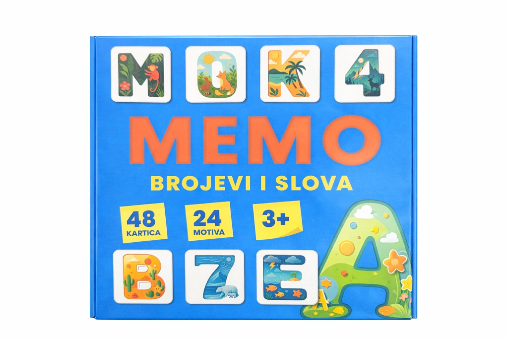 DRUSTVENA IGRA MEMO BROJEVI I SLOVA BR.