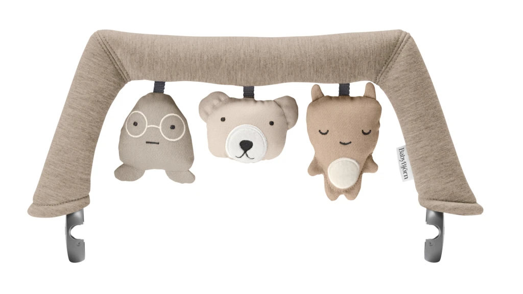 BABYBJORN SOFT FRIENDS IGRAČKA ZA LEŽALJKU, NEUTRALS