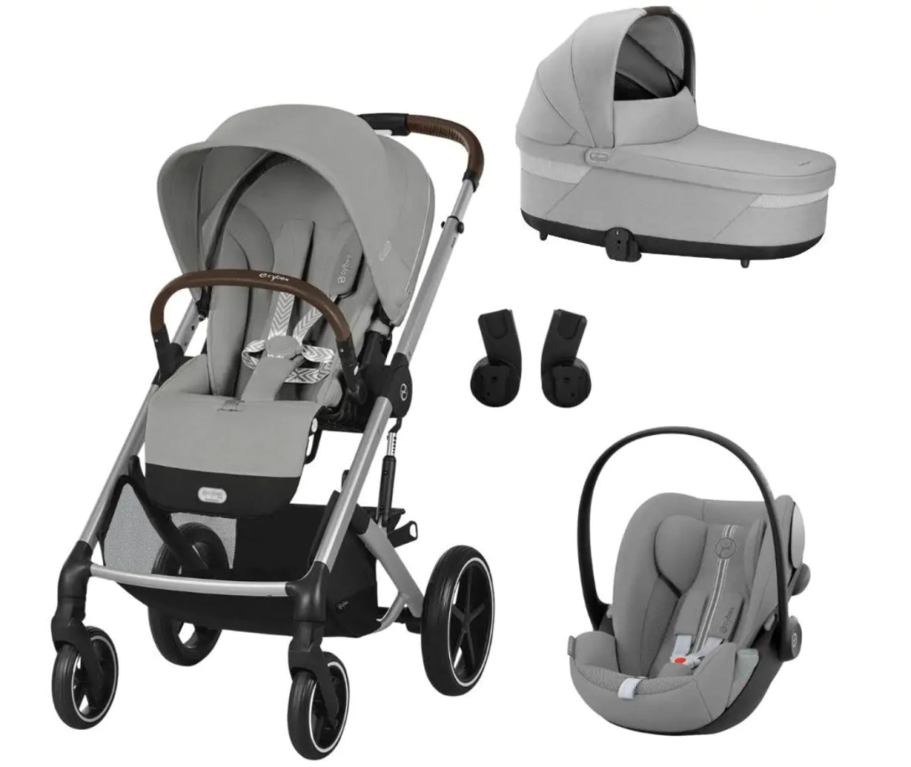 CYBEX KOLICA BALIOS S LUX SLV B STONE GREY SET 3IN1