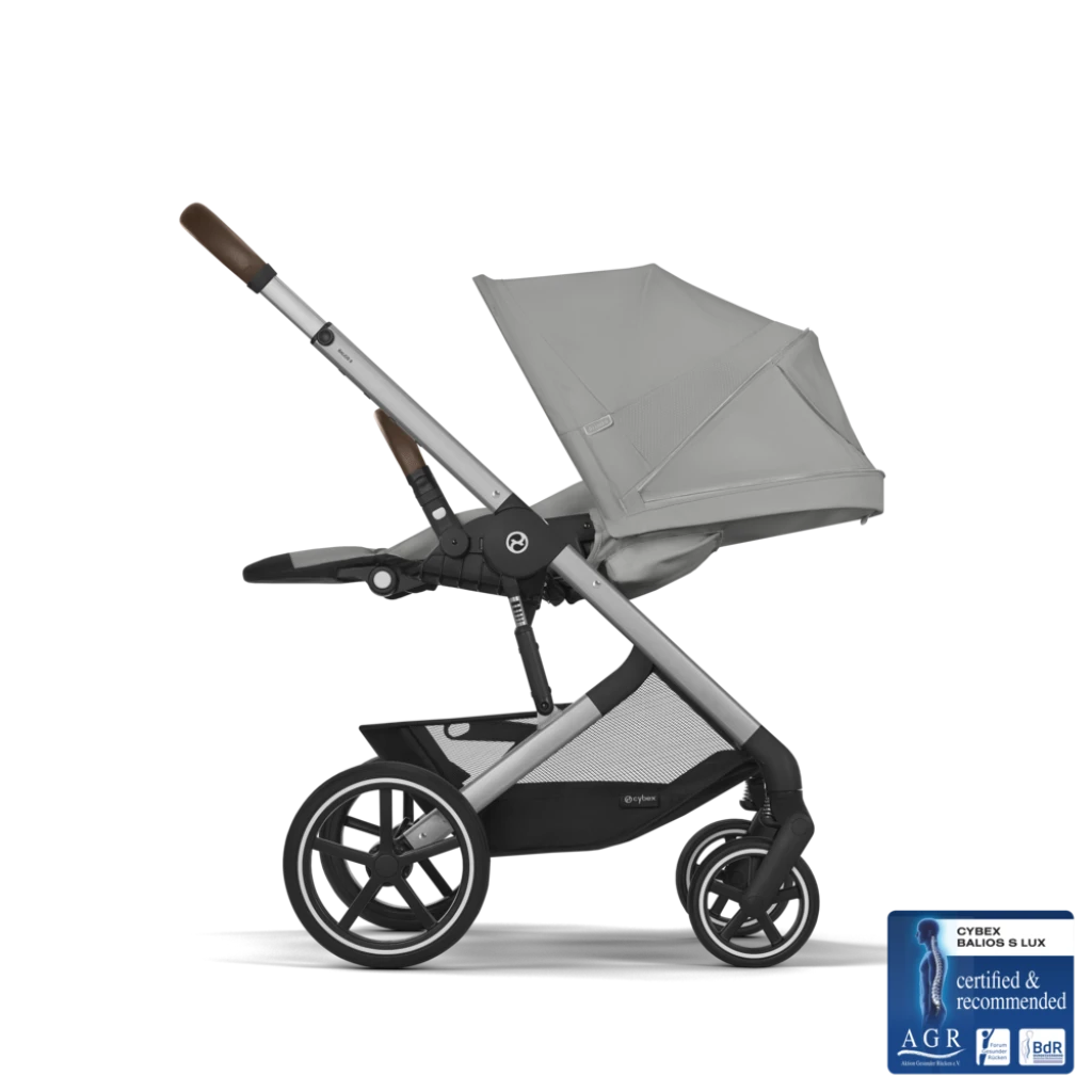 CYBEX KOLICA BALIOS S LUX SLV B STONE GREY SET 3IN1