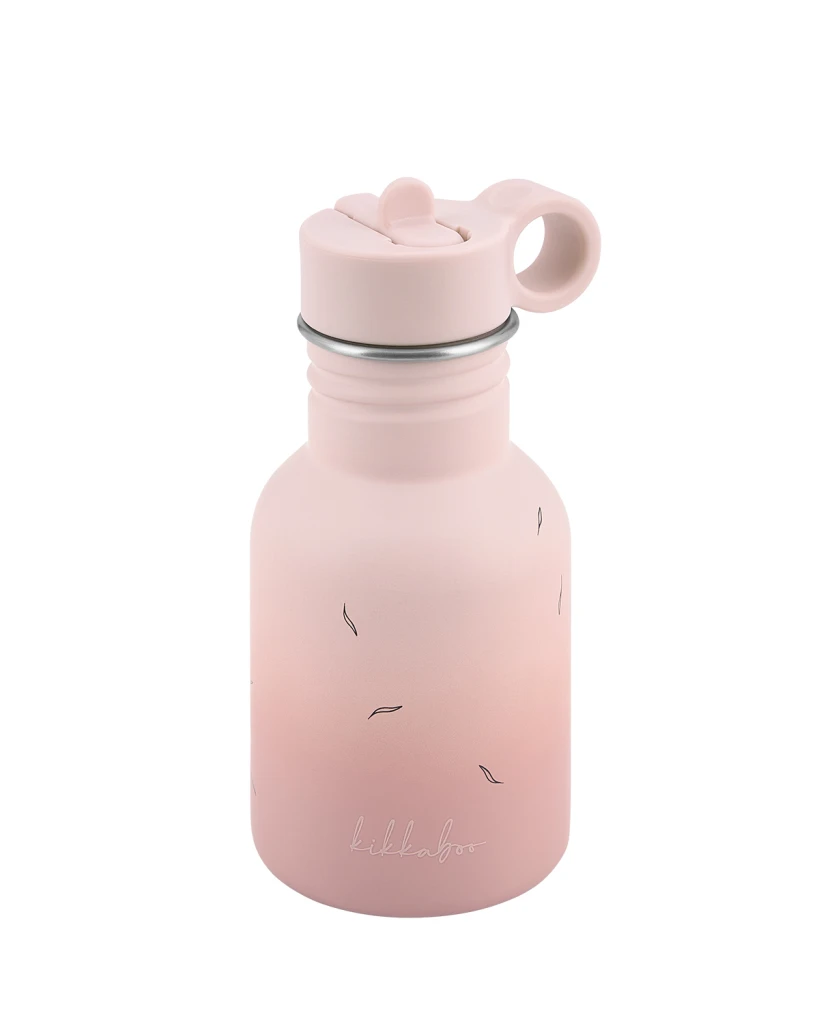 KIKKA BOO BOČICA SA SLAMKOM FLORA 350ML, BLUSH