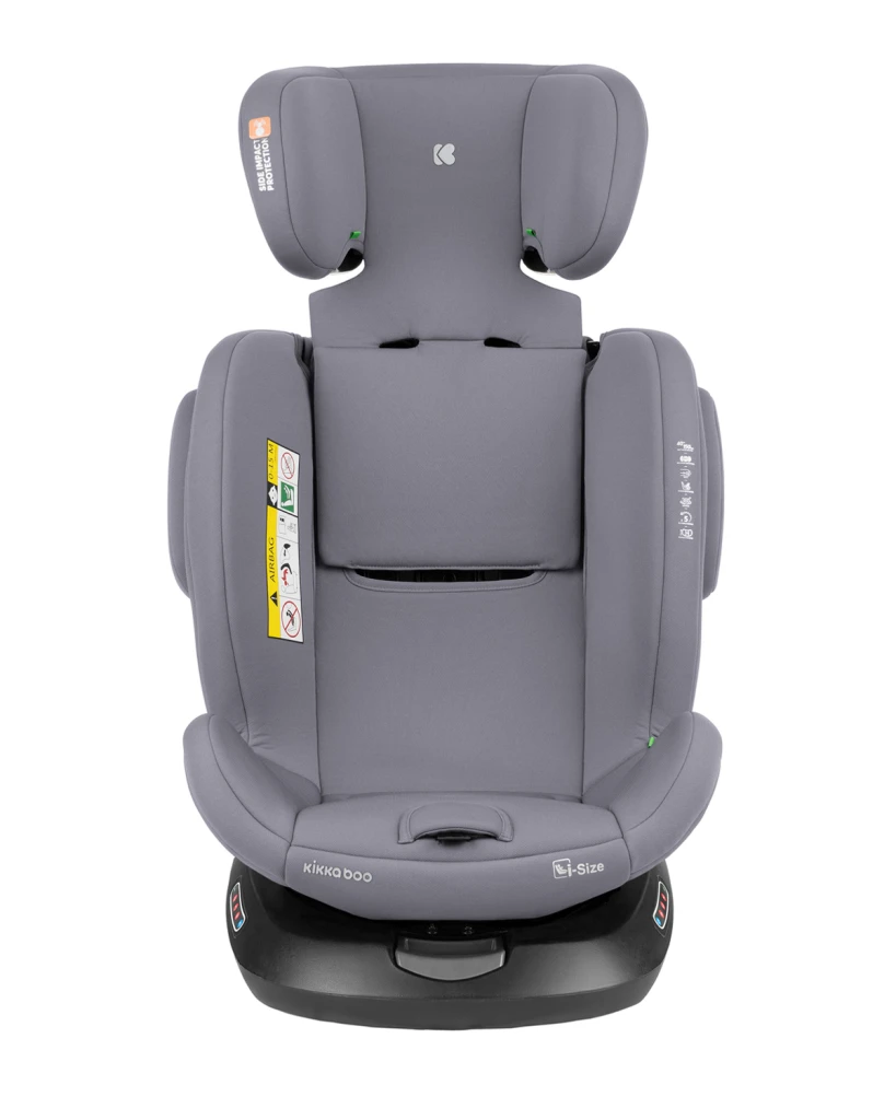 KIKKA BOO AUTOSJEDALICA I-FELIX,I-SIZE,40-150CM,LIGHT GREY