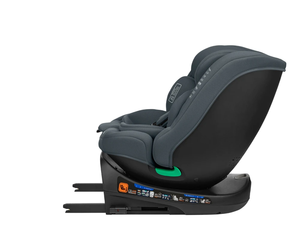 KIKKA BOO AUTOSJEDALICA I-ROUND,I-SIZE,40-150CM,DARK GREY