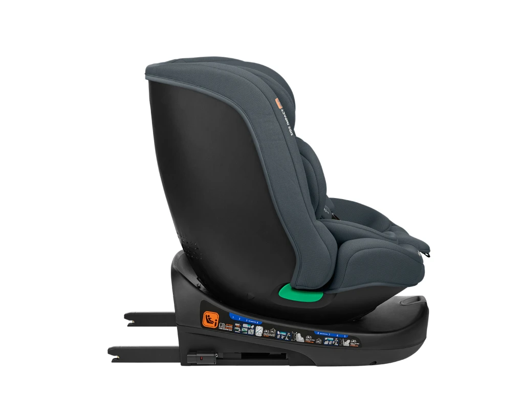 KIKKA BOO AUTOSJEDALICA I-ROUND,I-SIZE,40-150CM,DARK GREY