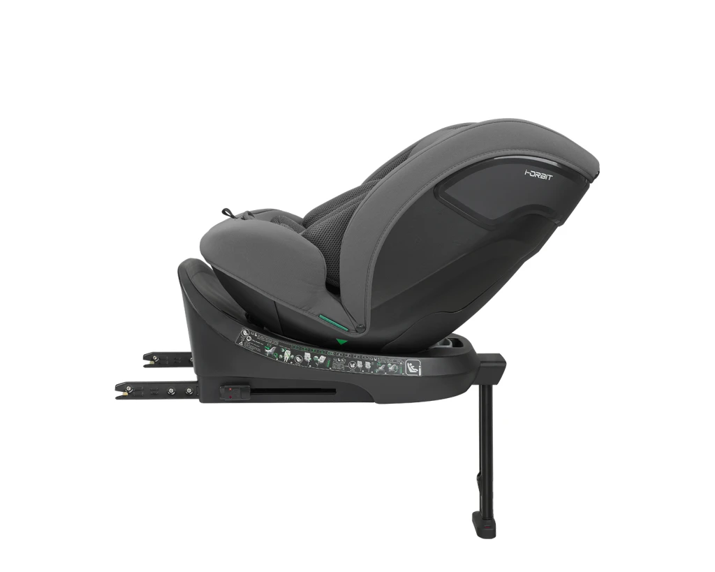 KIKKA BOO AUTOSJEDALICA I-ORBIT,I-SIZE,40-150CM,DARK GREY