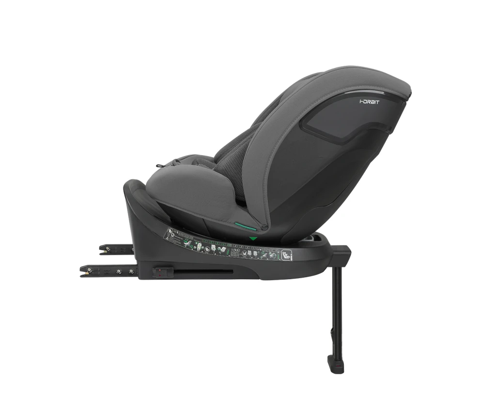 KIKKA BOO AUTOSJEDALICA I-ORBIT,I-SIZE,40-150CM,DARK GREY