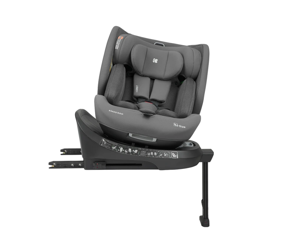 KIKKA BOO AUTOSJEDALICA I-ORBIT,I-SIZE,40-150CM,DARK GREY