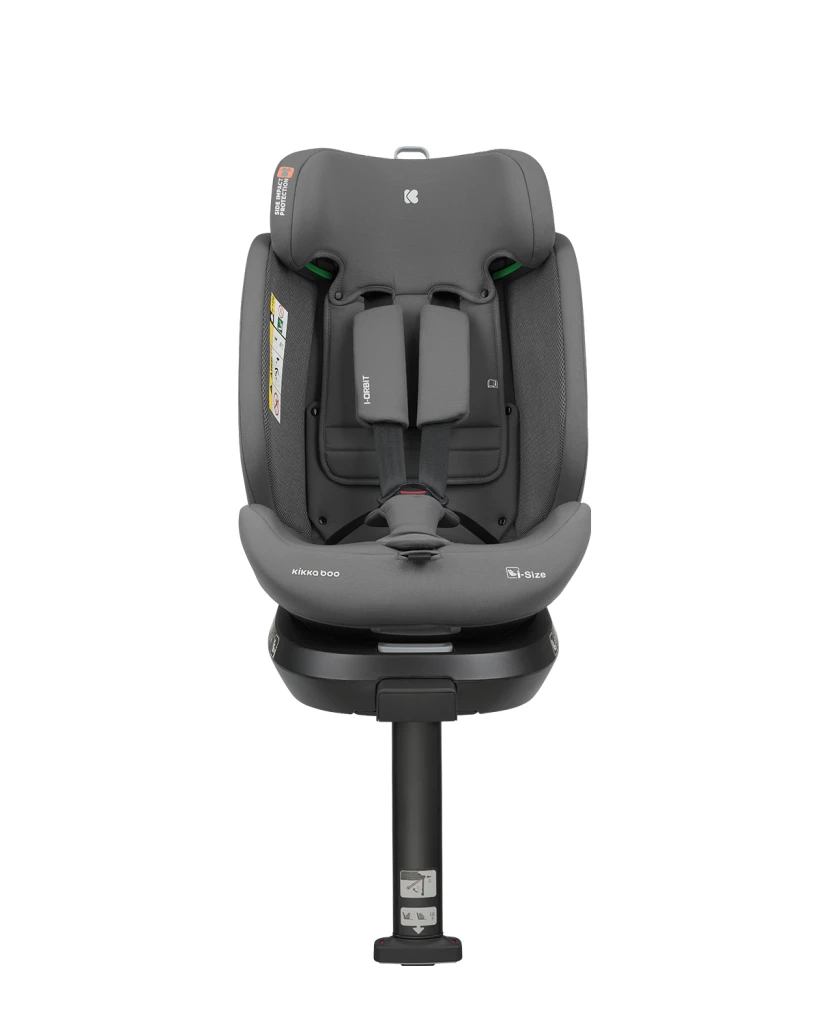 KIKKA BOO AUTOSJEDALICA I-ORBIT,I-SIZE,40-150CM,DARK GREY
