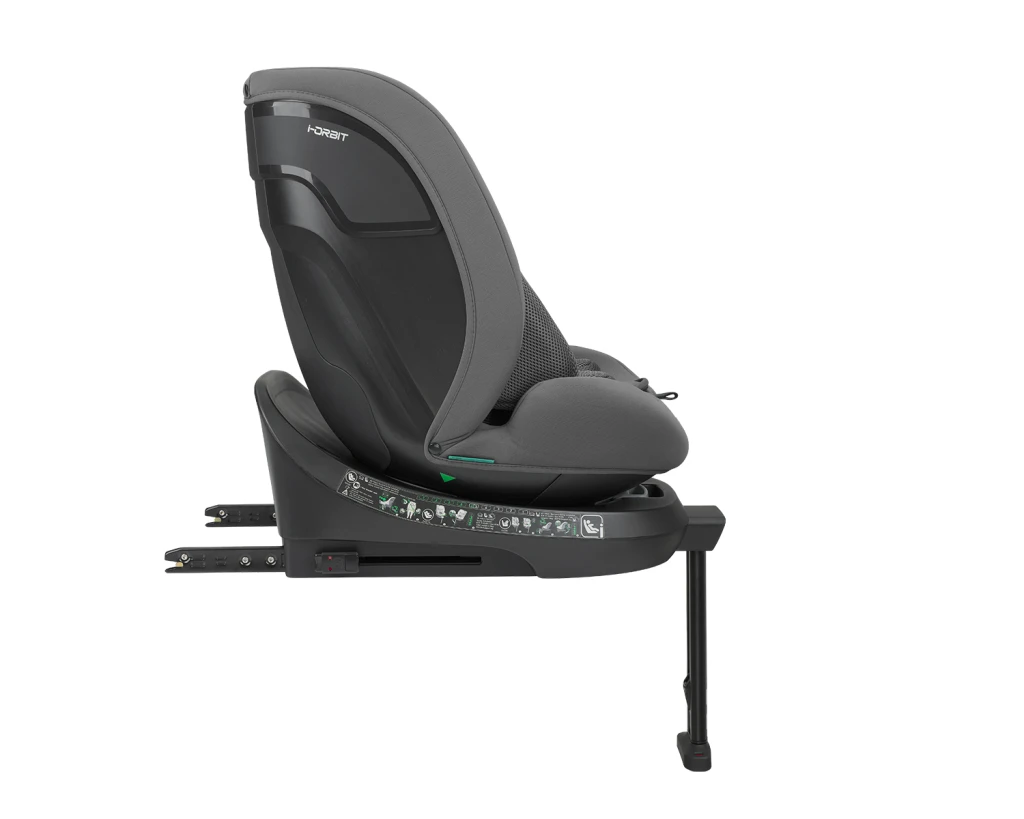 KIKKA BOO AUTOSJEDALICA I-ORBIT,I-SIZE,40-150CM,DARK GREY