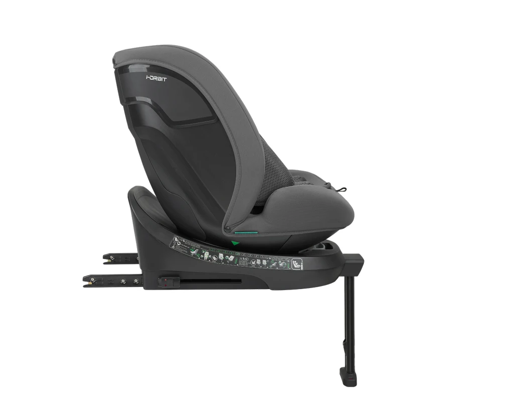 KIKKA BOO AUTOSJEDALICA I-ORBIT,I-SIZE,40-150CM,DARK GREY