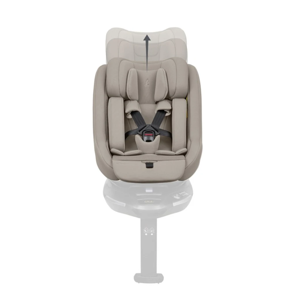KIKKA BOO I-CLASS PLUS,I-SIZE,AUTOSJEDALICA 40-105CM,CHAMPAG