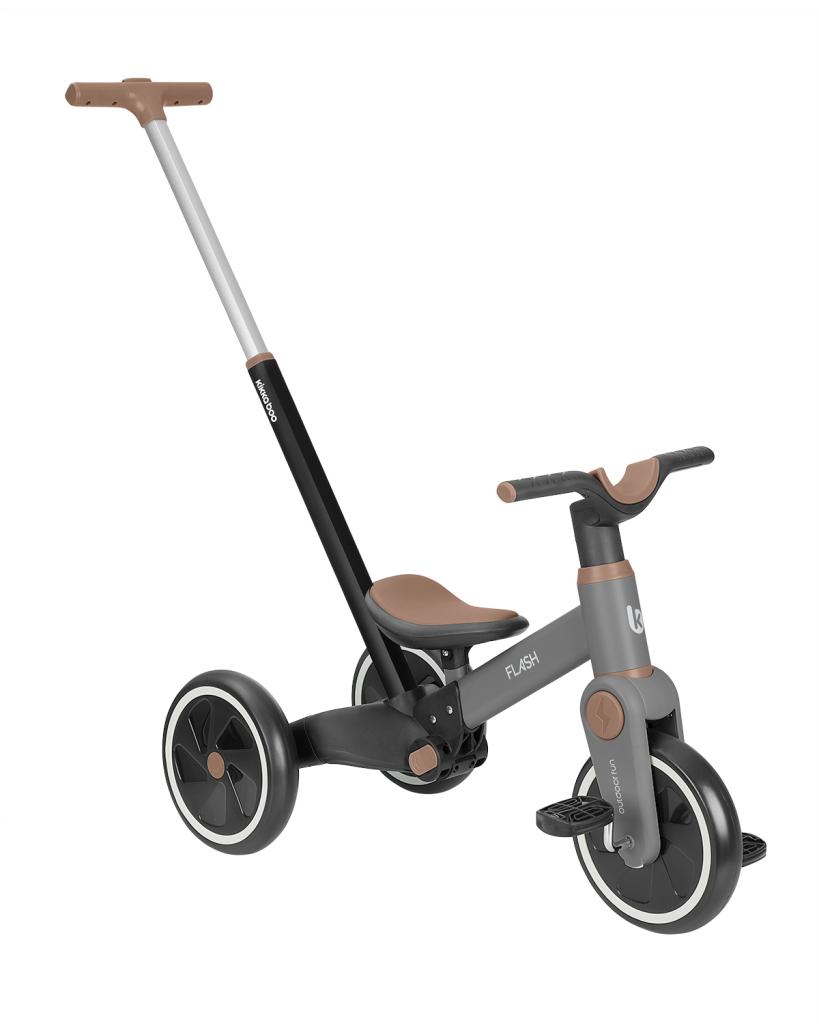 KIKKA BOO FLASH,TRICIKLO 5U1,GREY