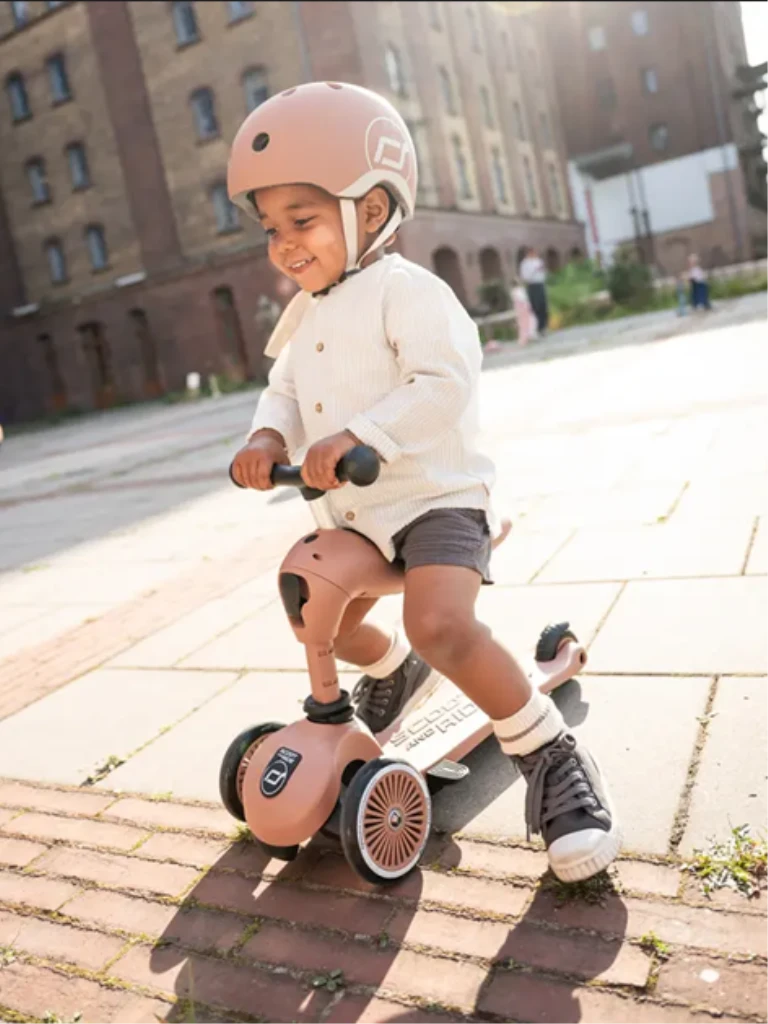 SCOOT AND RIDE HIGHWAYKICK 1 PUSH AND GO MOCHA