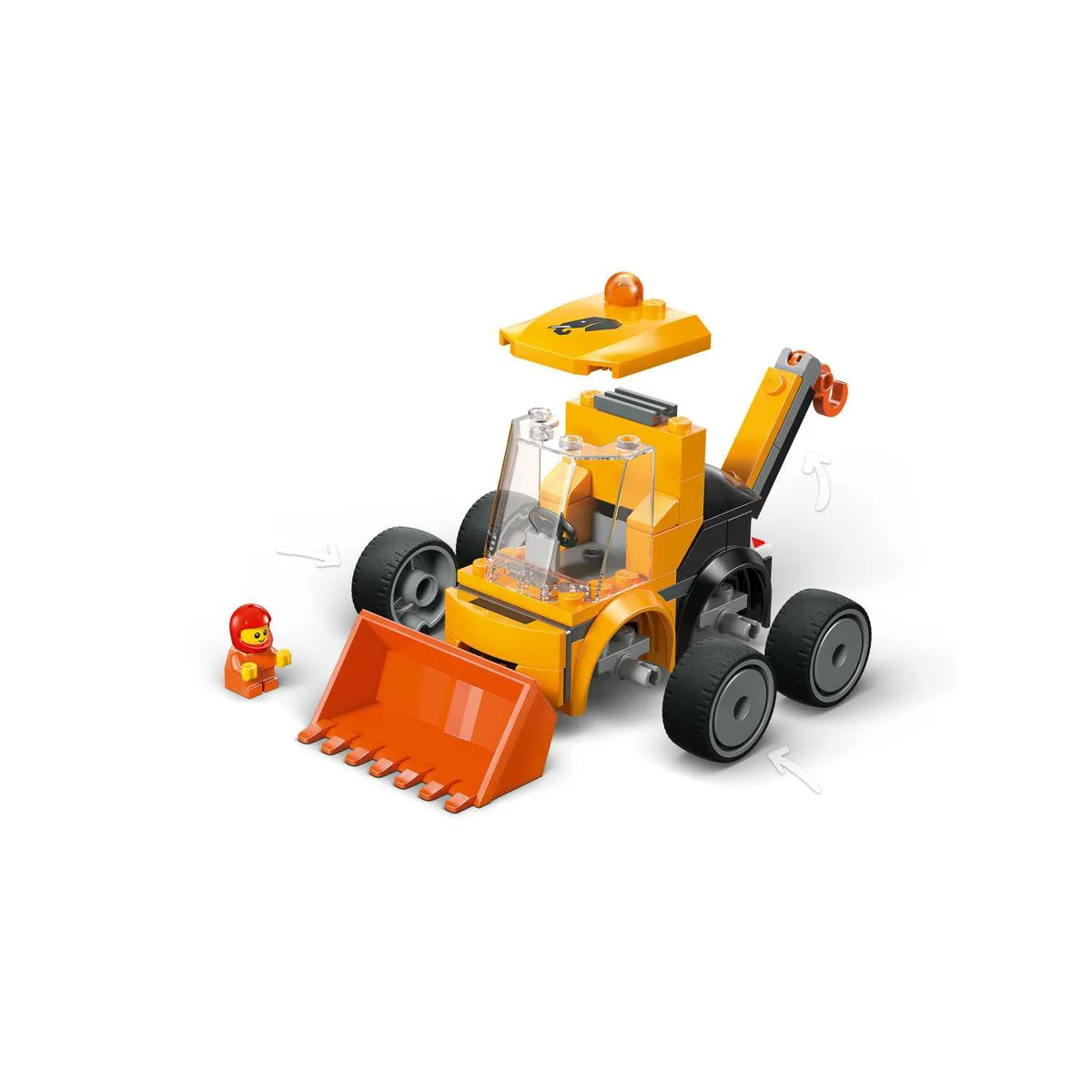 LEGO 60483 VOŽNJE-GRAĐEVINSKI UTOVARIVAČ