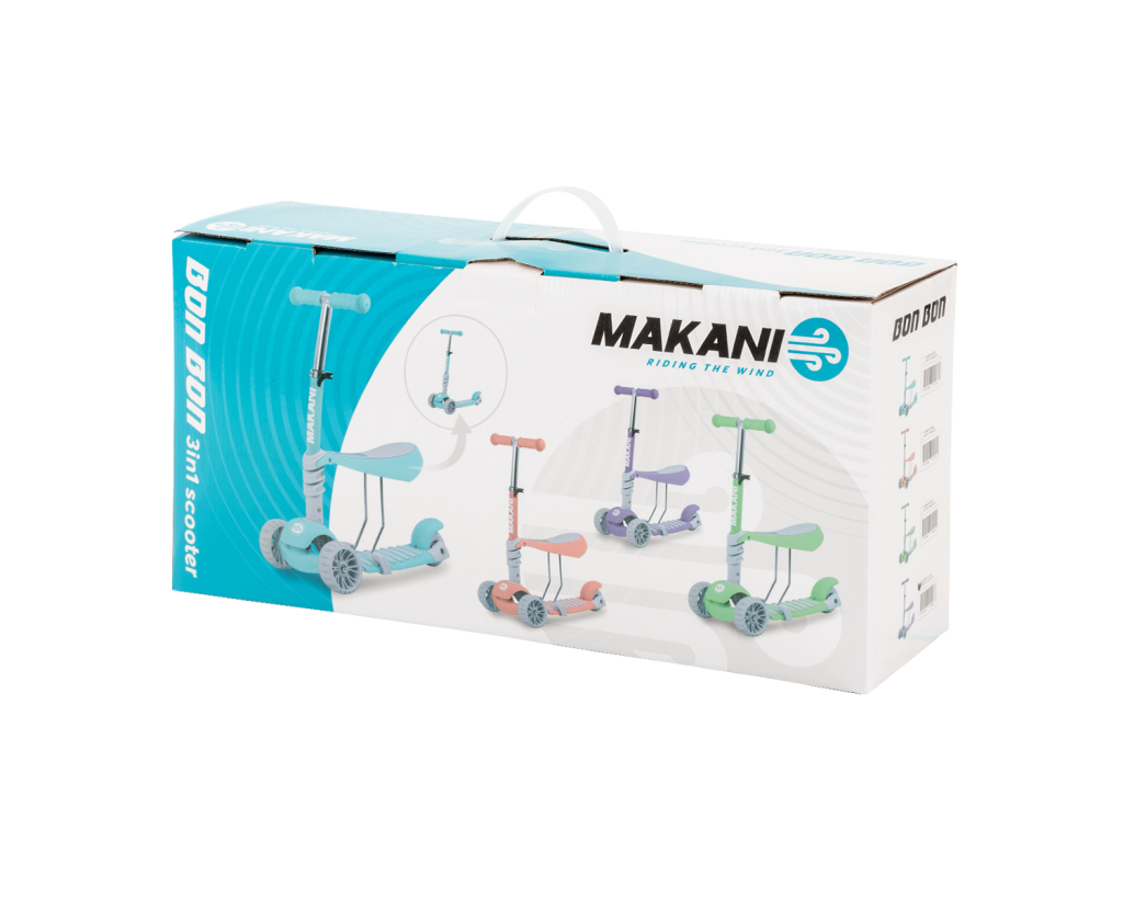 KIKKA BOO MAKANI ROMOBIL BONBON 3U1 CANDY BLUE