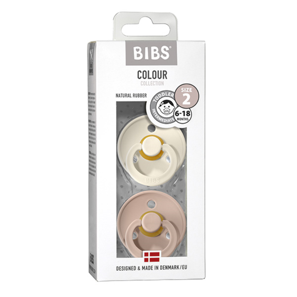 BIBS DUDE BLUSH & IVORY VELIČINA 2