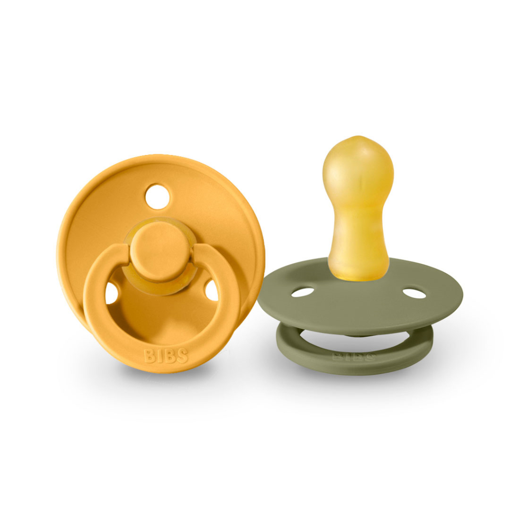 BIBS DUDE HONEY BEE & OLIVE VELIČINA 1