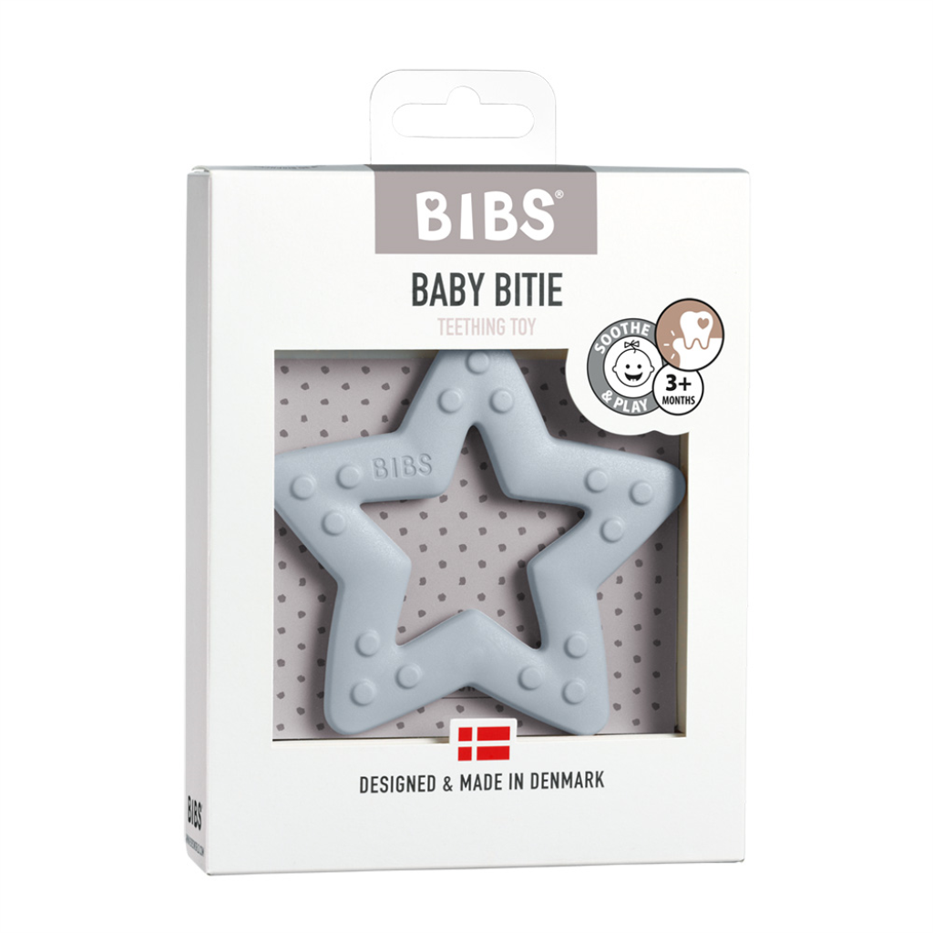 BIBS GLODALICA ZVIJEZDA BABY BLUE