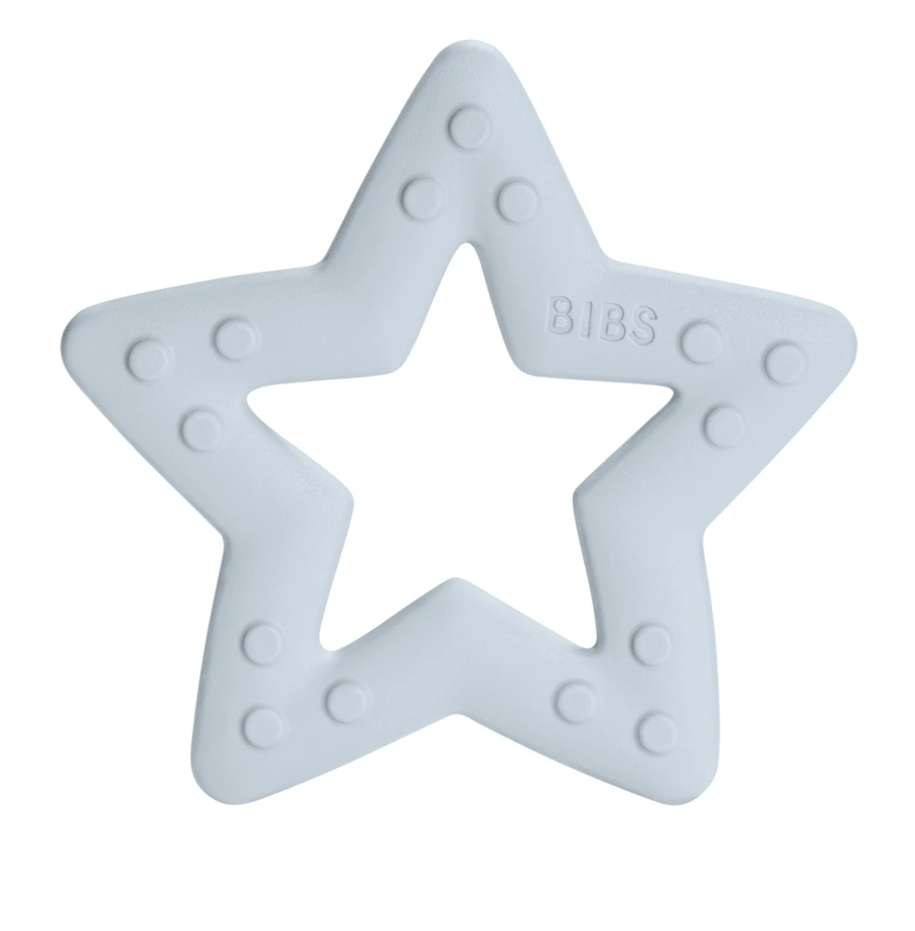 BIBS GLODALICA ZVIJEZDA BABY BLUE