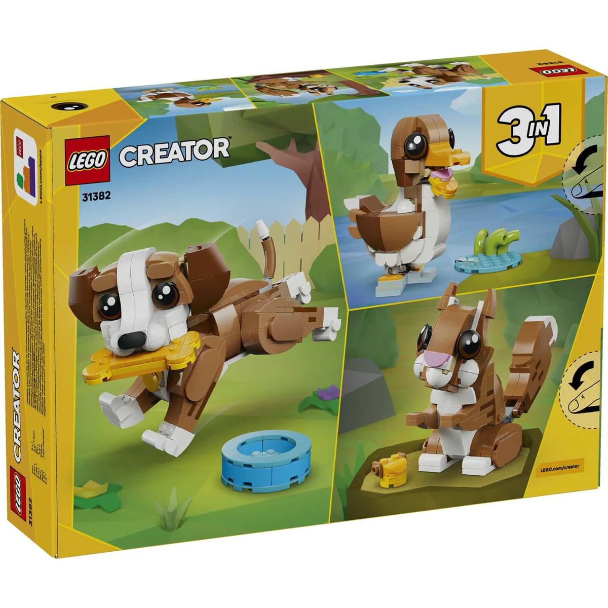 LEGO 31382 RAZIGRANI PSIĆ