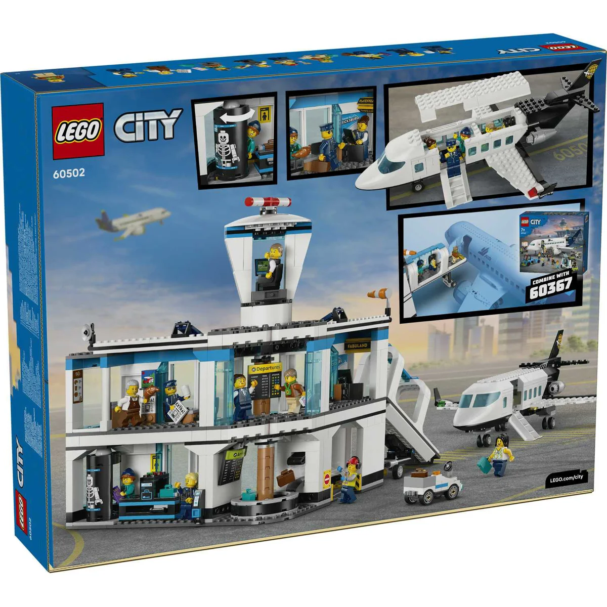 LEGO 60502 AERDROM SA AVIONOM