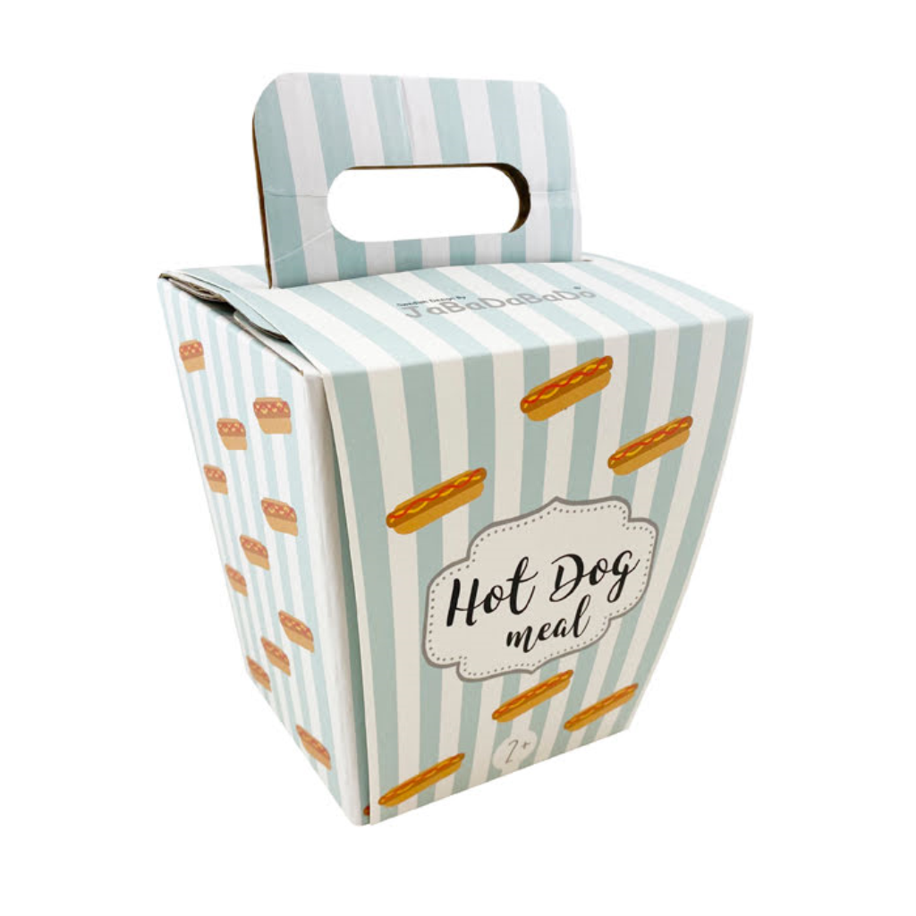 DRVENI HOT DG SET JABADABADO W7145