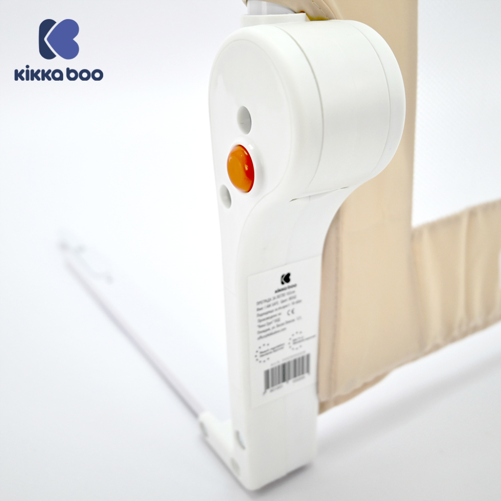 KIKKA BOO I AM SAFE ZAŠTITA ZA KREVET  SIVA 102CM