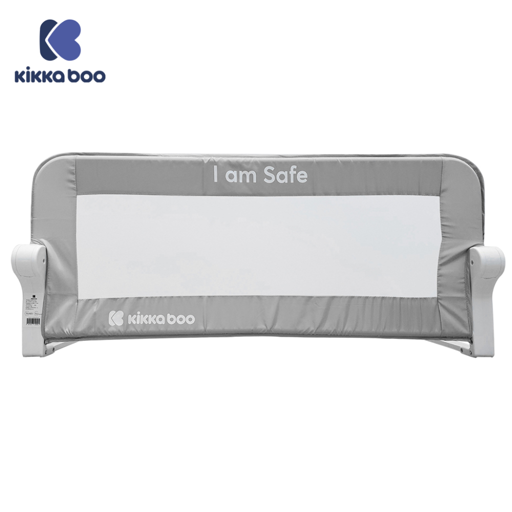 KIKKA BOO I AM SAFE ZAŠTITA ZA KREVET  SIVA 102CM