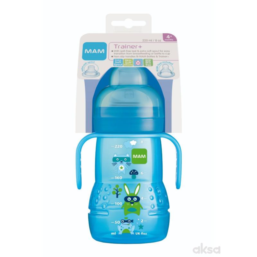 MAM BOČICA TRAINER S MEKANIM NASTAVKOM 2