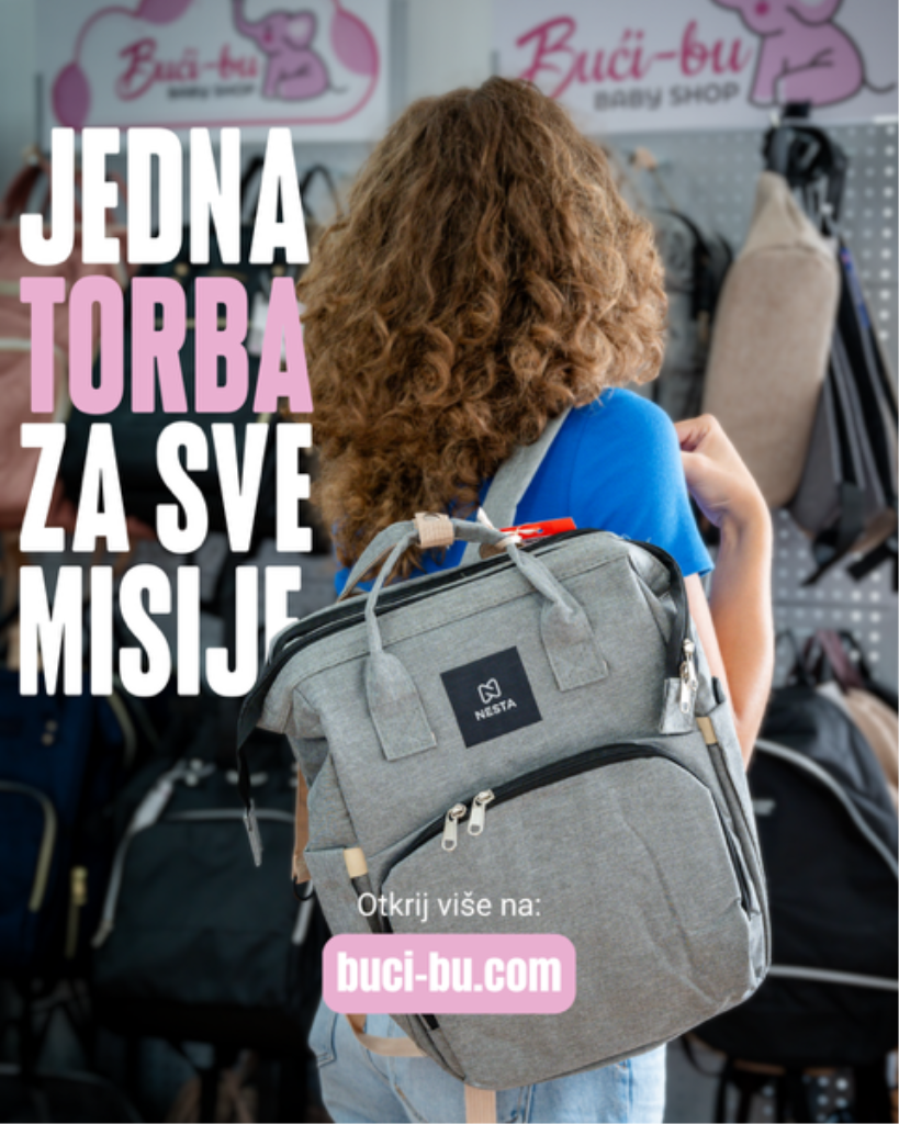 NESTA Kylie torba - savršen izbor mame koje razmišljaju korak unaprijed