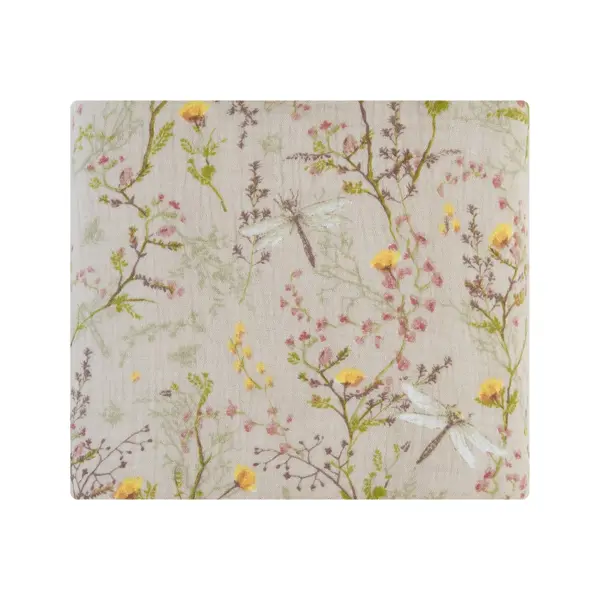 KIKKA BOO DVOSLOJNA MUSLIN DEKICA 100X100CM,SECRET GARDEN,BE