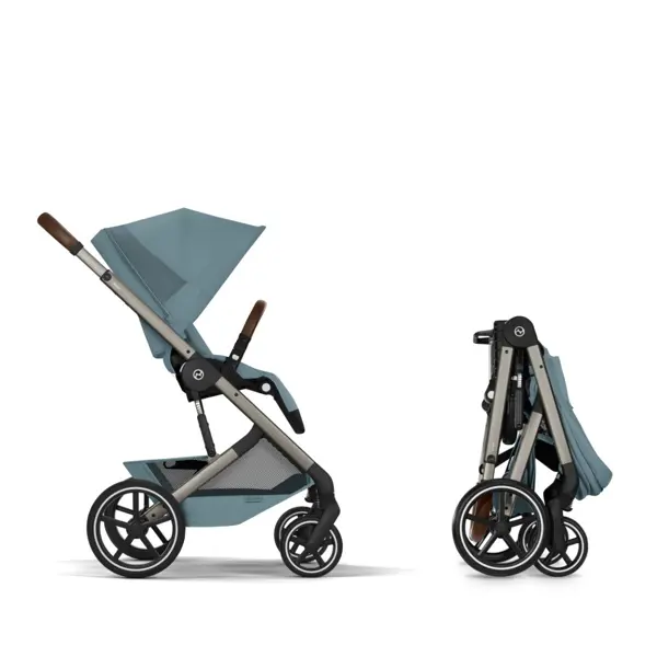CYBEX KOLICA BALIOS S LUX TPE+SKLOPIVA KOŠARA,STORMY