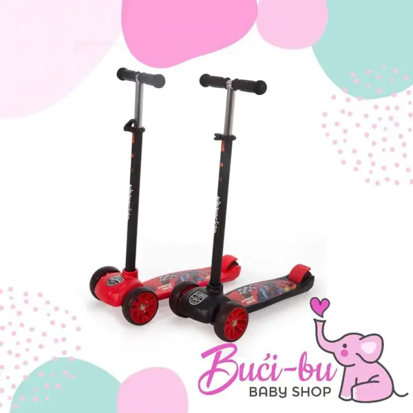 KIKKA BOO ROMOBIL STREET RACE BLACK