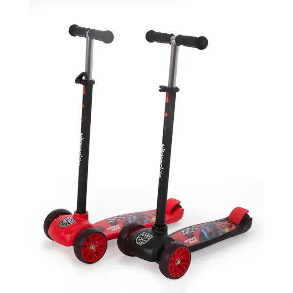 KIKKA BOO ROMOBIL STREET RACE BLACK