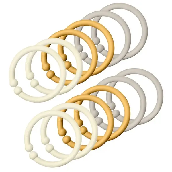BIBS PETLJE 12 PAK./IVORY/HONEY BEE/SAND