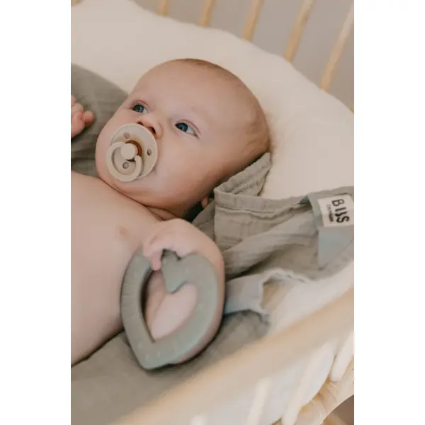 BIBS MUSLIN 2 PAK. 70/70CM SAGE