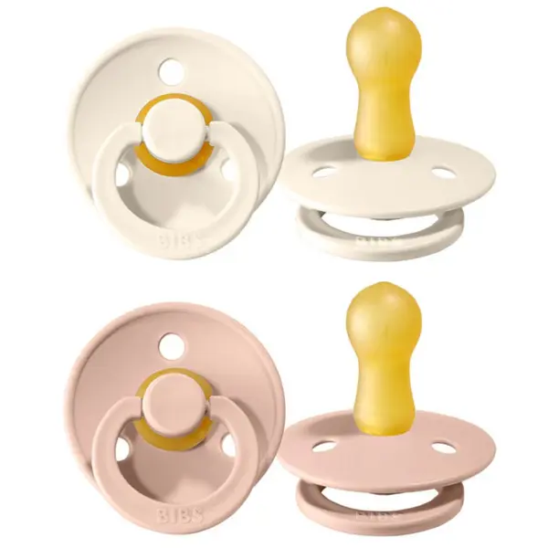 BIBS BLUSH&IVORY VEL.3