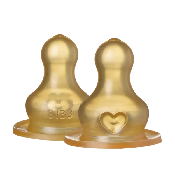 BIBS SISAČ ZA BOCU 2PAK LATEXA SLOW FLOW 0+