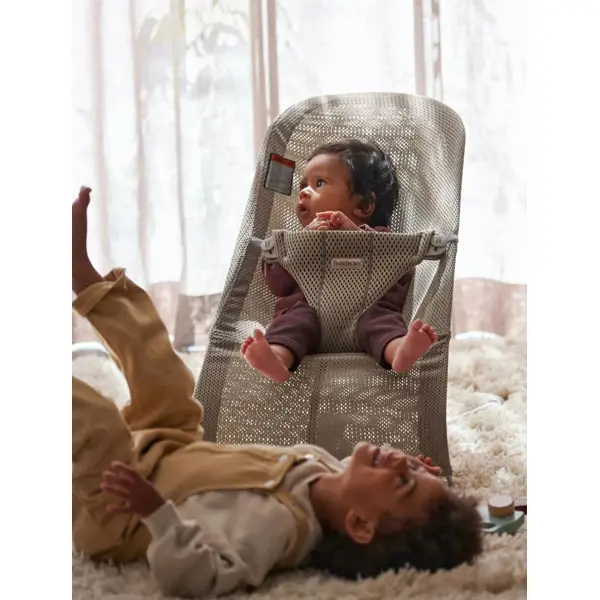 BABYBJORN BLISS MESH MESH GRAY BEIGE
