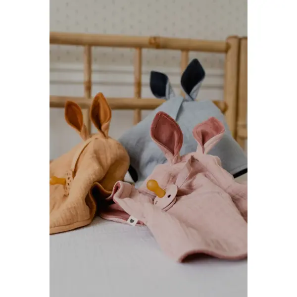BIBS TJEŠILICA MUSLIN/HUNTER GREEN PLUSH