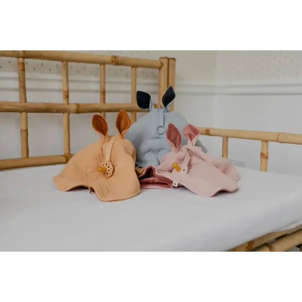 BIBS TJEŠILICA MUSLIN/HUNTER GREEN PLUSH