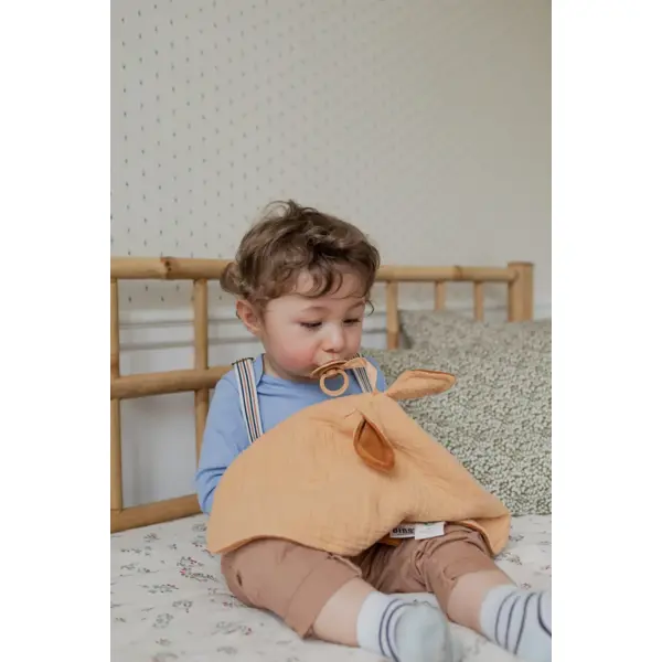 BIBS TJEŠILICA MUSLIN/HUNTER GREEN PLUSH