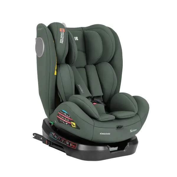 KIKKA BOO AUTOSJEDALICA I-MOOVE 2 I-SIZE,ARMY GREEN