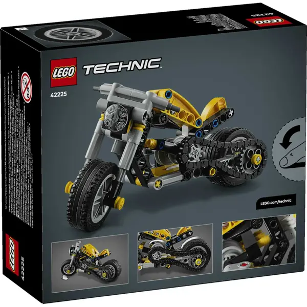 LEGO 42225 ŽUTI MOTOR