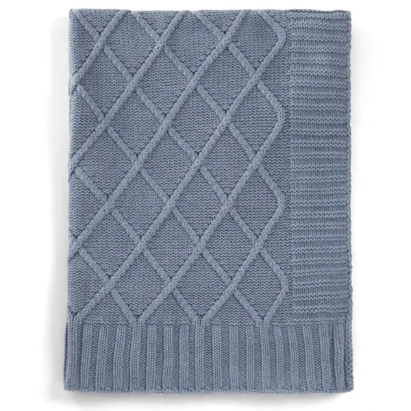 MAMAS&PAPAS PLETENA DEKICA DENIM BLUE