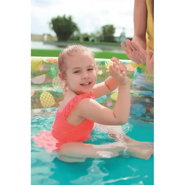 BESTWAY BAZEN TROPICAL PLAY 3-RING 150X53CM 51045 TŠ