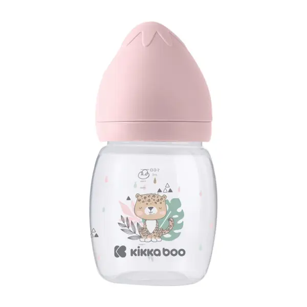 KIKKA BOO BOCA ZA HRANJENJE 180ML,SAVANNA PINK