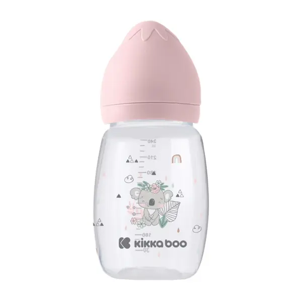 KIKKA BOO BOCA ZA HRANJENJE 260ML,SAVANNA PINK