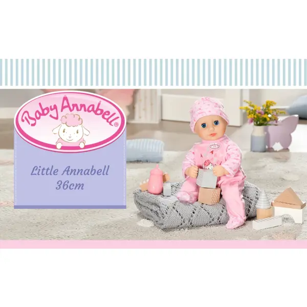 ANNABELL LUTKA LITTLE ANNABELLE 36CM